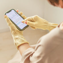 Load image into Gallery viewer, Golden Silk Gloves
